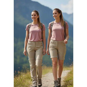 CRAGHOPPERS Beige Kiwi Pro Convertible Pants US 12